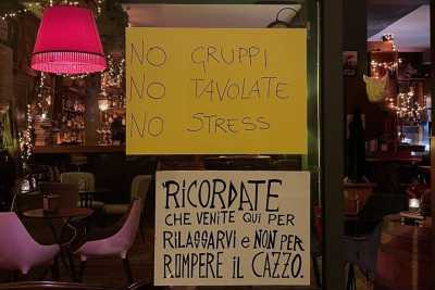Bari, �no gruppi, no tavolate, no stress�: nel rione Carrassi c'� un bar che rifiuta le comitive